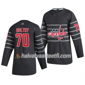 Miesten NHL Washington Capitals Pelipaita Braden Holtby 70 Harmaa 2020 NHL All-Star Adidas Authentic